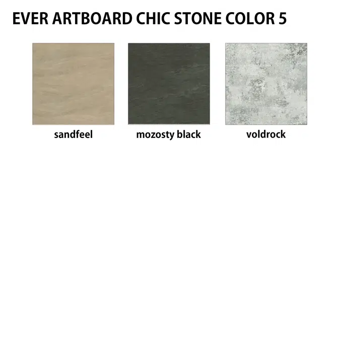 EVER ART BOARD CHIC STONE COLOR