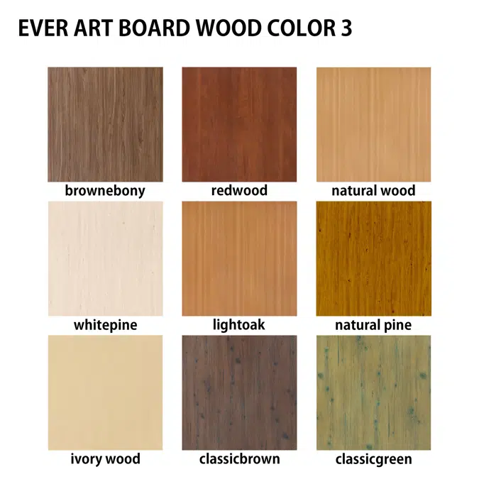 EVER ART BOARD WOOD COLOR