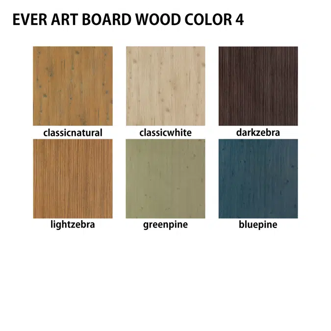 EVER ART BOARD WOOD COLOR