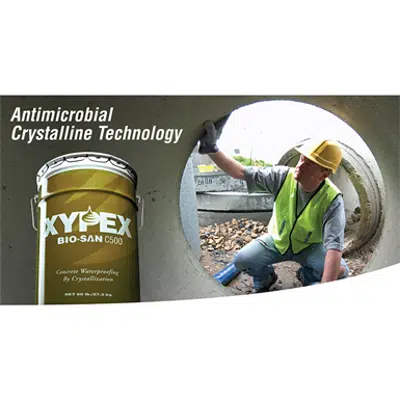 Xypex Bio-San C500 - Antimicrobial Crystalline Concrete Waterproofing图像