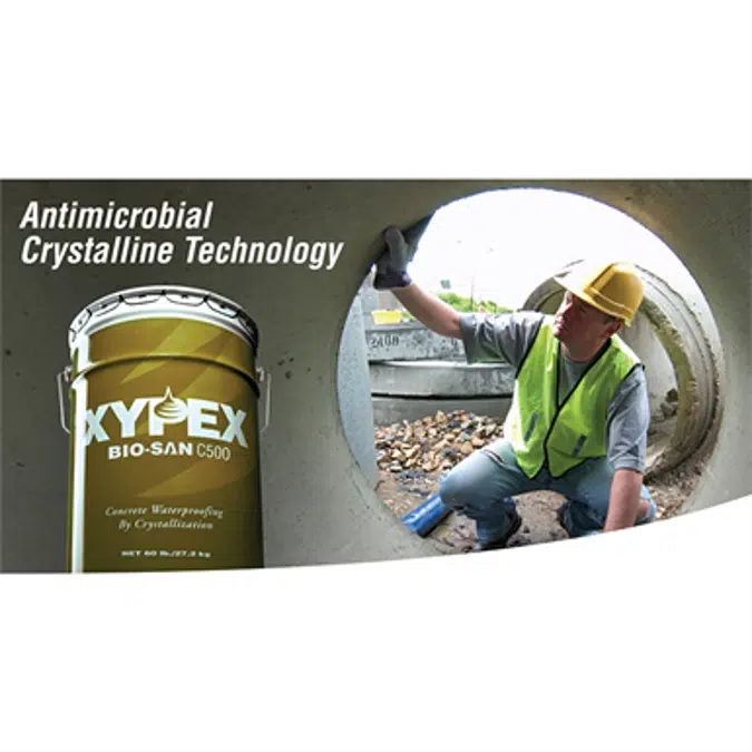 Xypex Bio-San C500 - Antimicrobial Crystalline Concrete Waterproofing