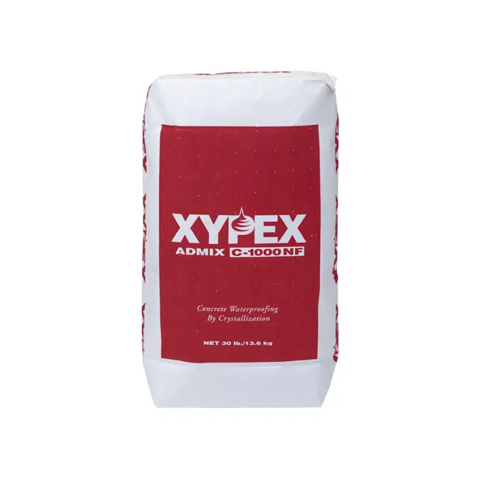 Xypex Admix C-1000/C-1000 NF - Crystalline Concrete Waterproofing