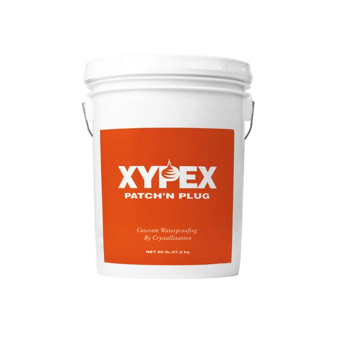 Xypex Patch'n Plug - Crystalline Concrete Waterproofing Fast-Setting Hydraulic Cement Repair