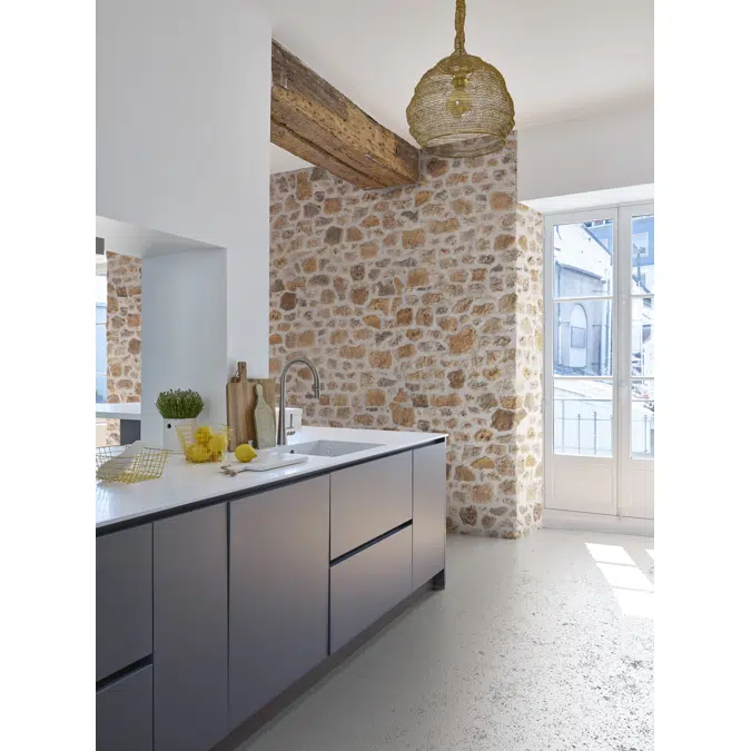 MEULIERE Wall cladding Millstone cavernous appearance