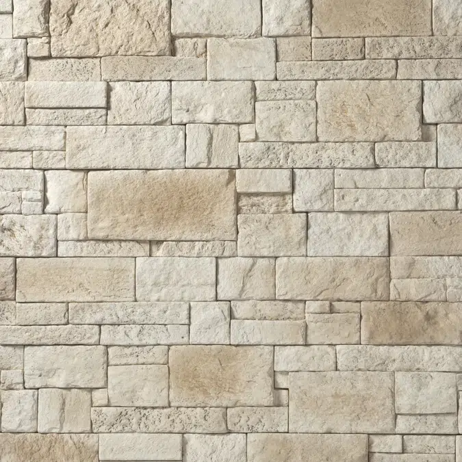 CUBIK Wall cladding Cut stone appearance