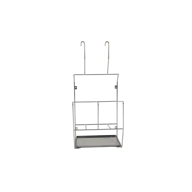 Bedpan and Bottle Stainless Steel Rack