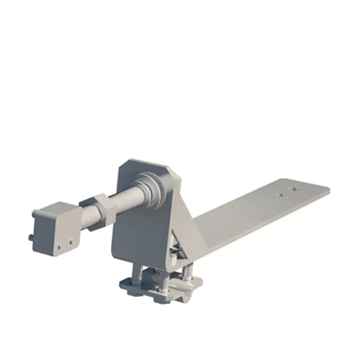 BIM objects - Free download! Ladder Latch - Diamond Rung Standard ...