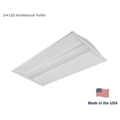 LED Architectural Troffers 1x4, 2x4, 2x2 için görüntü