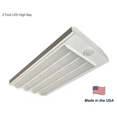 2 Foot LED Linear High Bay 85 to 150 Watts için görüntü