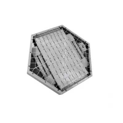 Image for LED Indirect Indoor Tennis & Pickleball Light (HEX)