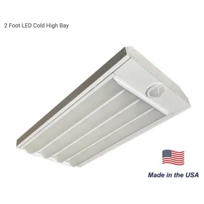 2 Foot LED Cold High Bay 85 to 150 Watts için görüntü