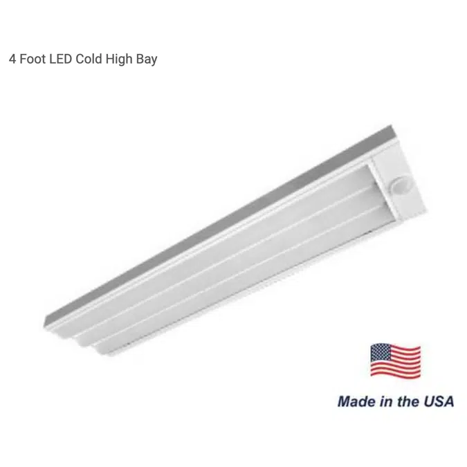 4 Foot LED Cold High Bay 85 to 300 Watts