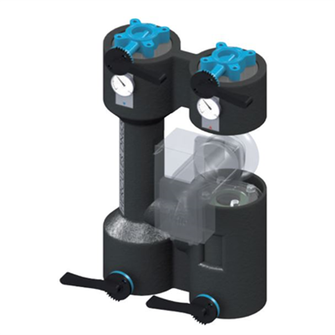 Objetos BIM - ¡Descarga gratis! Hercules S-300 DN50 | BIMobject