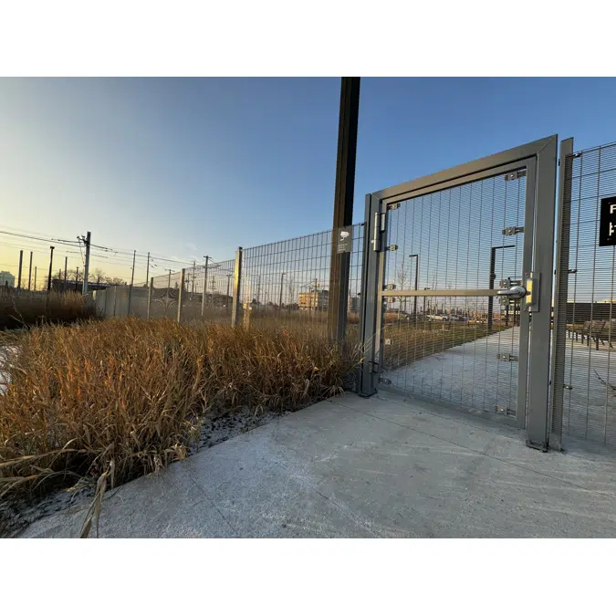 High-Security Pedestrian Gate