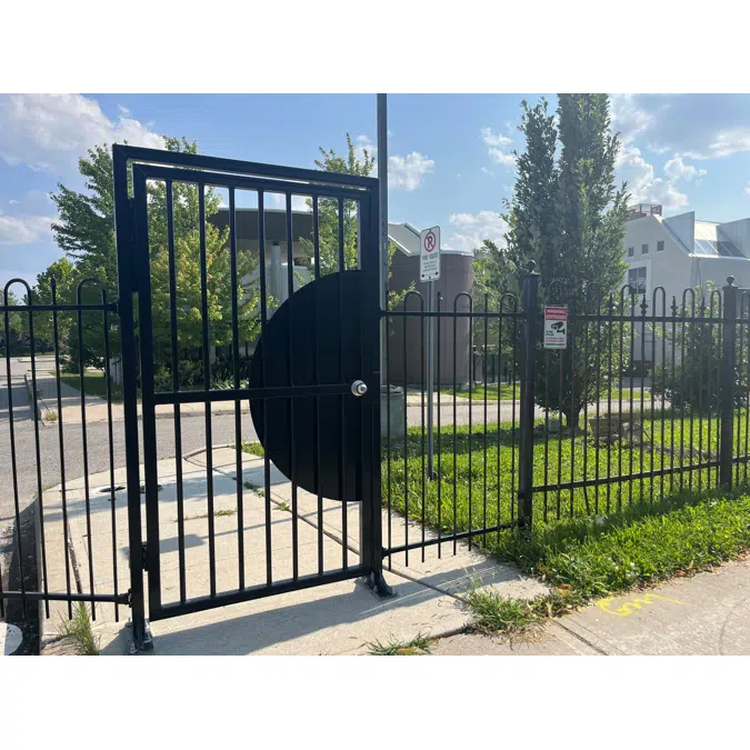 High-Security Pedestrian Gate