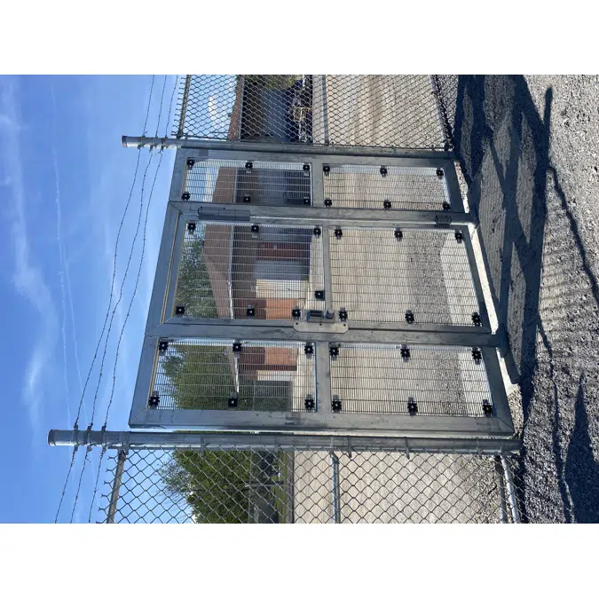 High-Security Pedestrian Gate