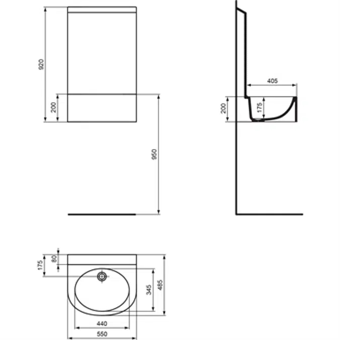 MATURA - Lave-mains hospitalier