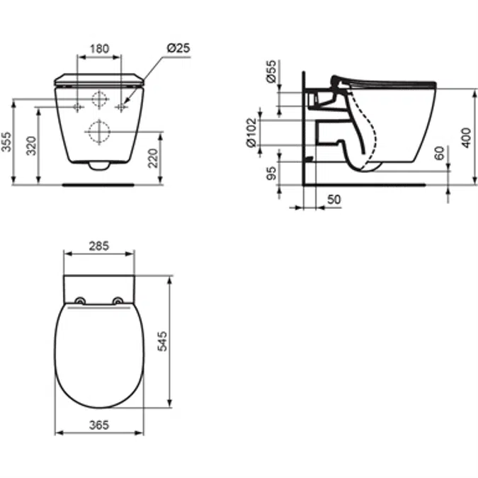 SANIS - Bowl 54 x 36,5 cm