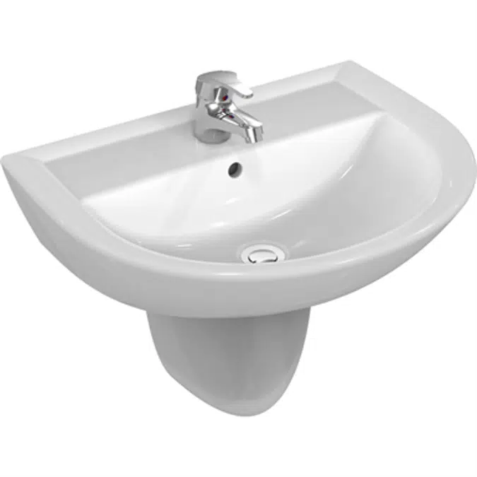 Ulysse Lavabo 60X47 Blanc