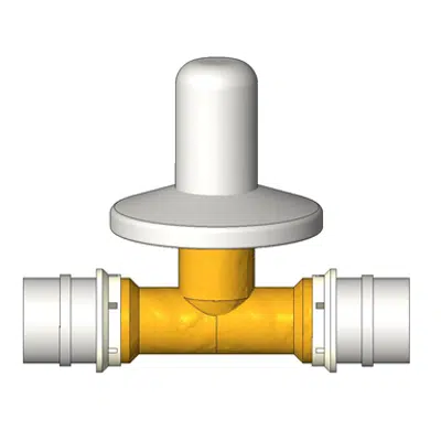 Image for MPL5727 Built-In Valve With Press-Fitting Connection Chromed Cap And Plate
