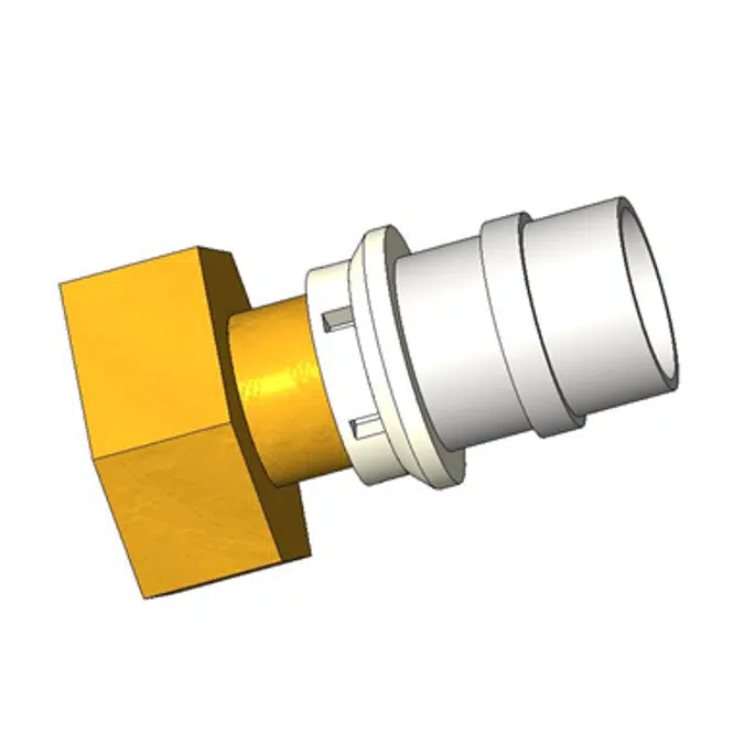 MPL5705 Straight Fitting With Rotating Nut