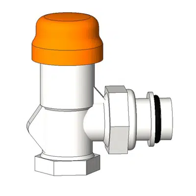 Image for VS2102NH Angle Thermostatic Dynamic Valve Harmonia With Female Connection