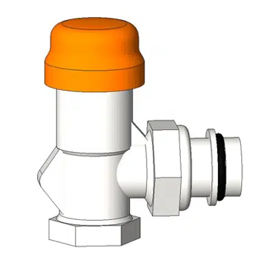 Image pour VS2102NH Angle Thermostatic Dynamic Valve Harmonia With Female Connection