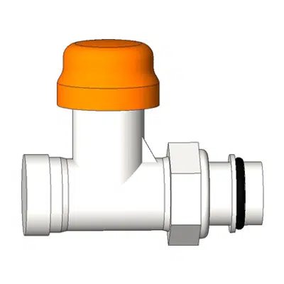 Image for VD2105NH Straight Thermostatic Dynamic Valve Harmonia With Male Connection