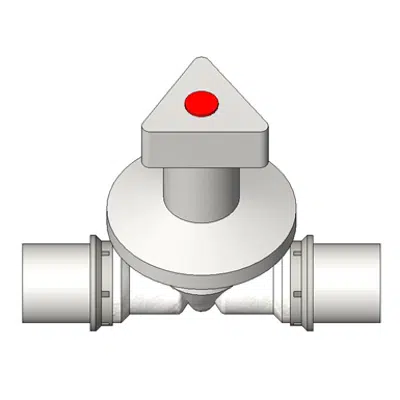 PT5726 Built-in Valve With Press Fitting Connection Chromed Knob And Plate için görüntü