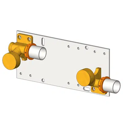 bilde for MP5764 Wall Terminals For Horizontal Chases Kit With AS1928