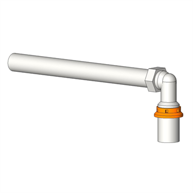 BIM objects Free download! MP5715 L Fitting With Chrome Plated