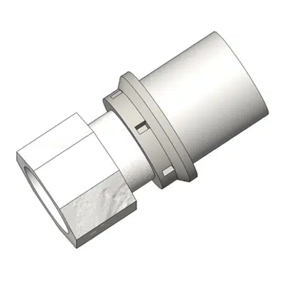 Image for PT5703 Straight Fitting With Flat Seal And Rotating Nut