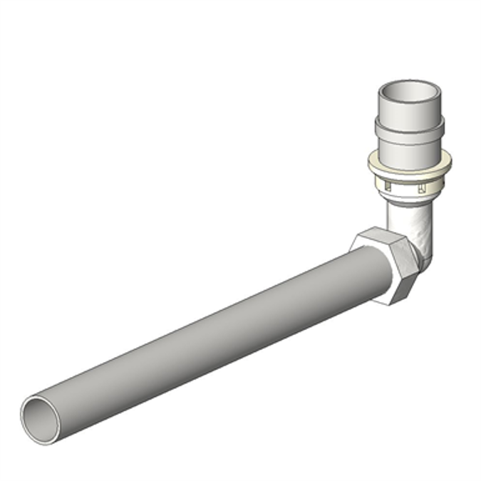 BIM objects Free download! MPL5715 L Fitting With Chrome Plated