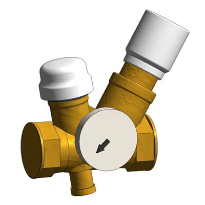 RTV Thermostatic Valve For Recirculation Branch Balancing图像