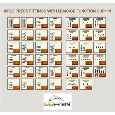Image for MPLC press fitings with leakage function