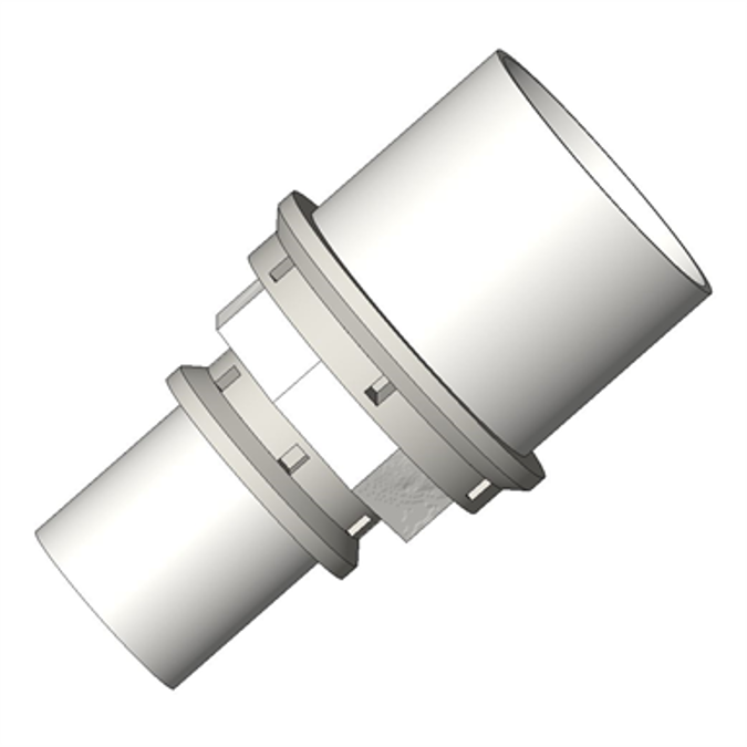 BIM objects - Free download! PT5700 Straight Reduced Fitting | BIMobject