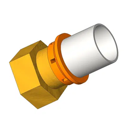 Image for MP5705 Straight Fitting With Rotating Nut