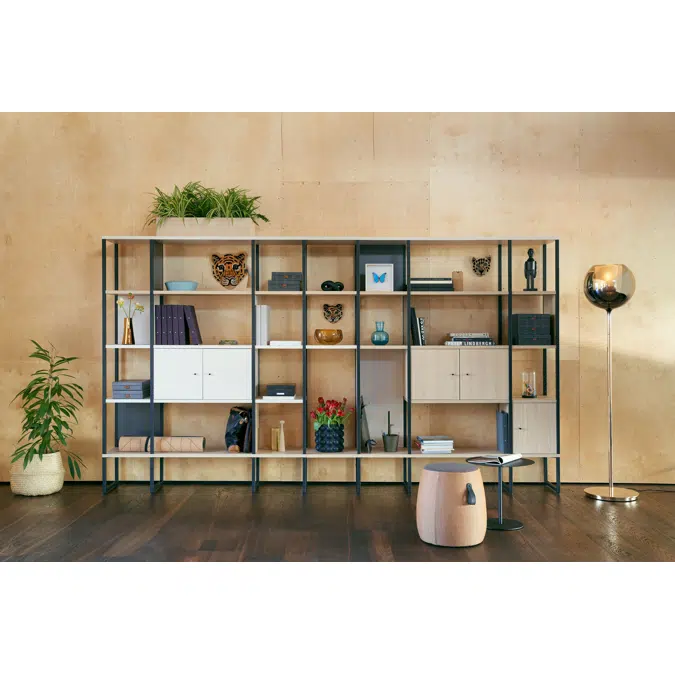 Modular shelving system se:matrix