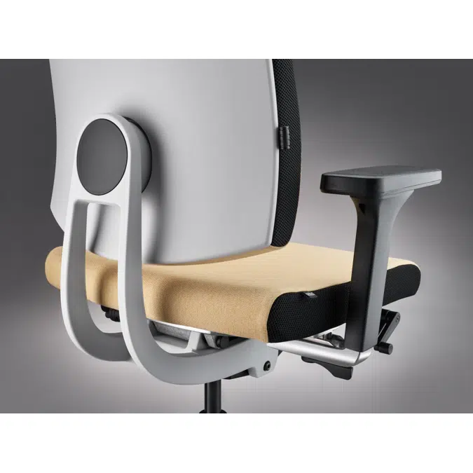 Black Dot Ergonomic Task Chair