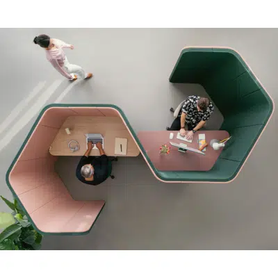 Image for se:hive, modular work bay, private booth