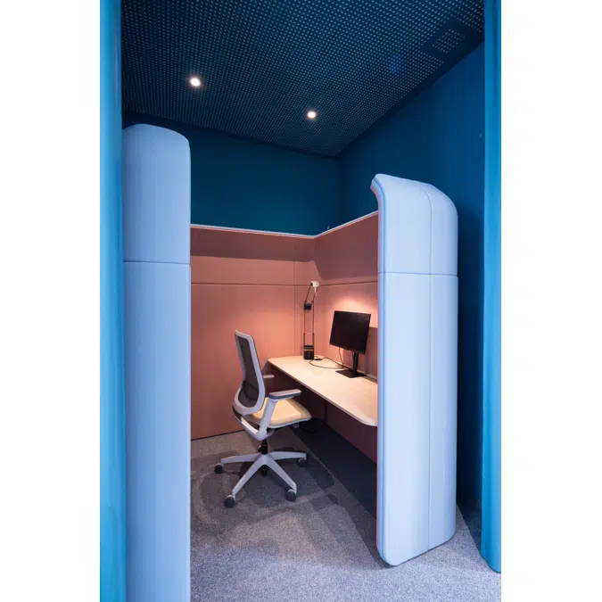 se:hive, modular work bay, private booth