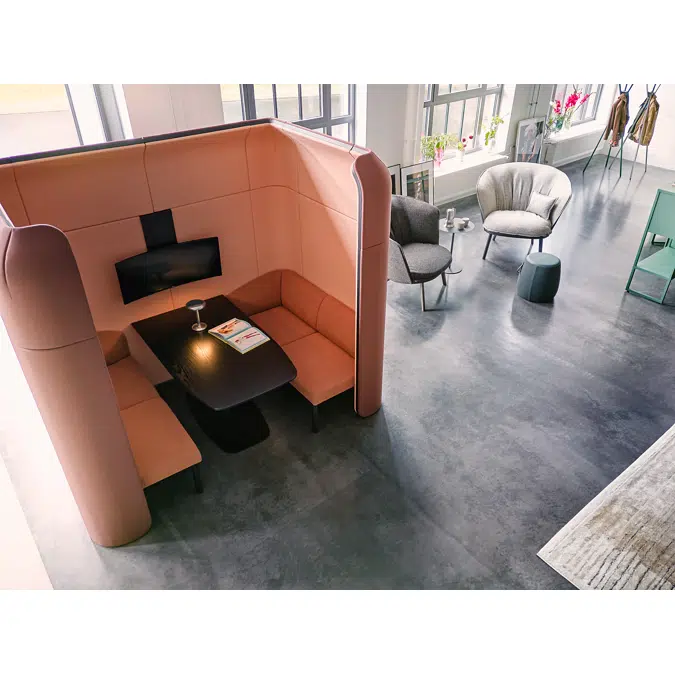 se:hive, modular work bay, private booth