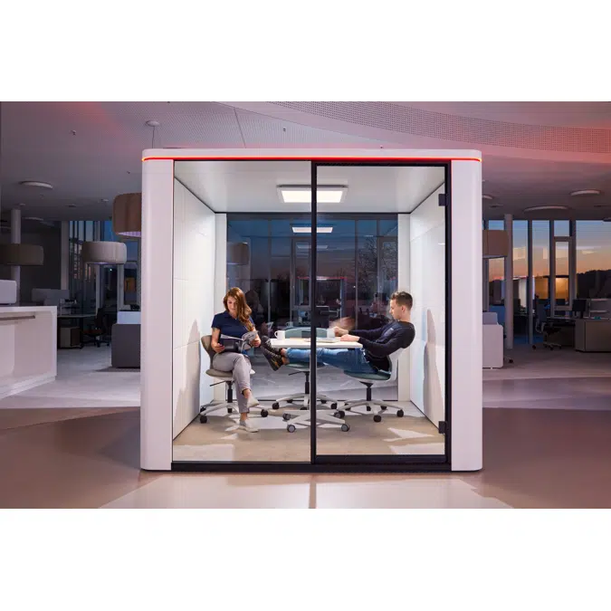 De office cube-oplossing voor open kantoren se:cube