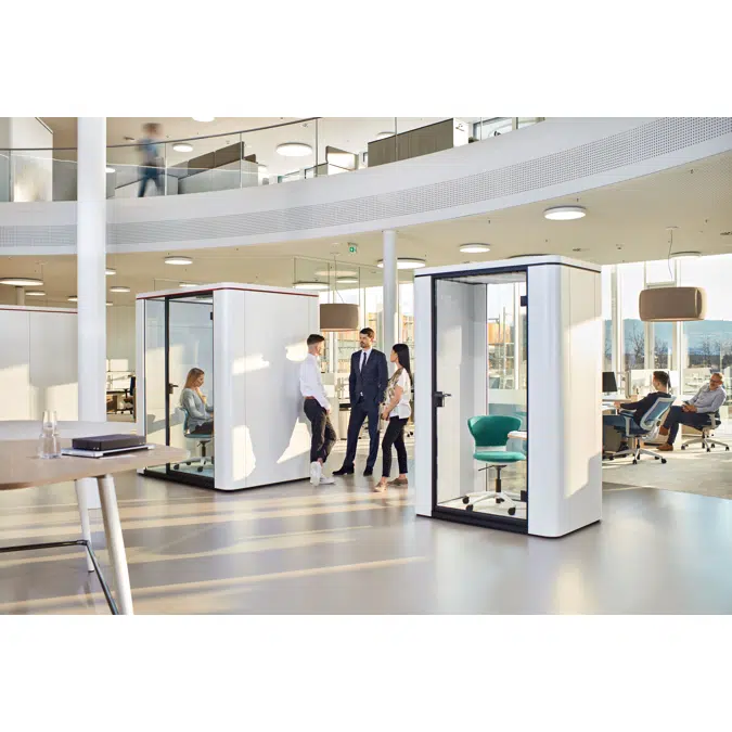 De office cube-oplossing voor open kantoren se:cube