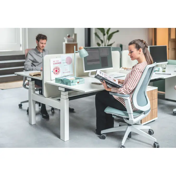 Teambureau tafel temptation smart twin