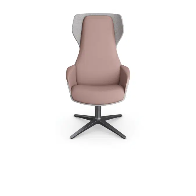 Gerieflijke loungefauteuil voor kantoor en thuis se:lounge