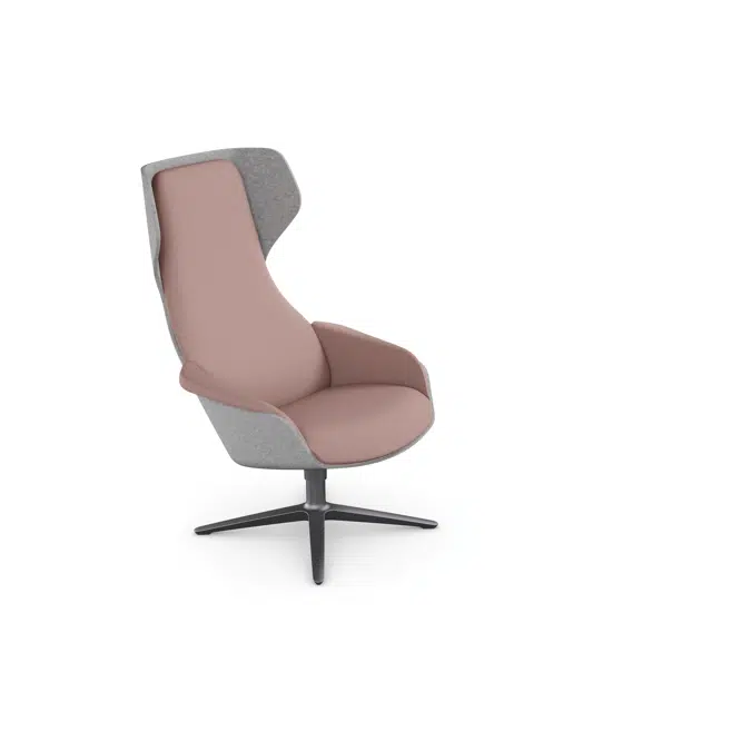 Gerieflijke loungefauteuil voor kantoor en thuis se:lounge