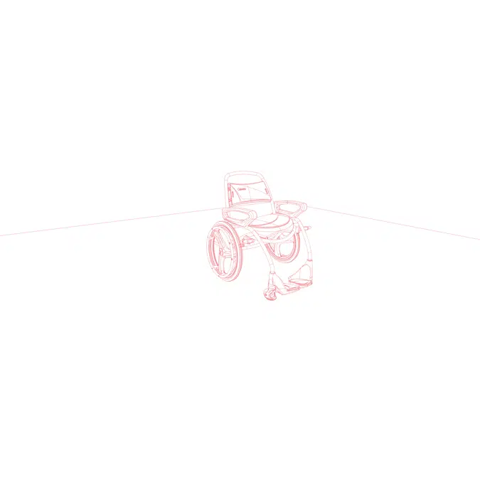 Submersible waterproof  pool wheelchair - Cotenda Aqua Active 