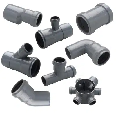 bild för PVC - Avloppsdelar