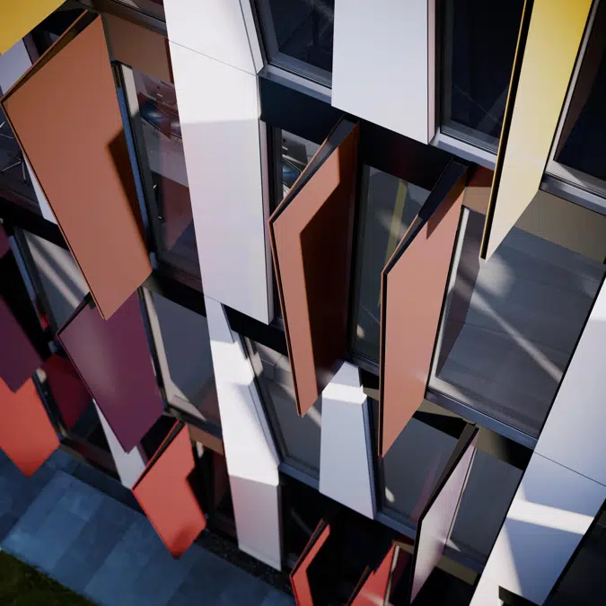 Kronoart High Pressure Laminate Facade cladding board